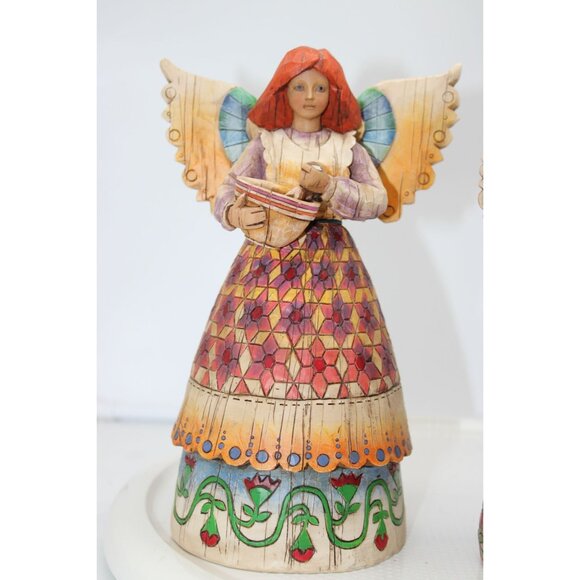 Jim Shore Heartwood Creek - Angel of Contentment - Picture 1 of 4